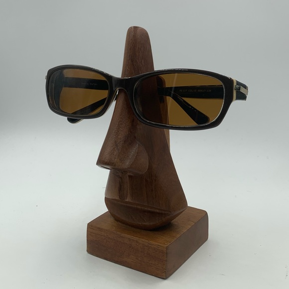 Roberto Steffani 117 Brown Oval Sunglasses Frames - Picture 3 of 7